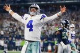 Dallas logró su tercera victoria en playoffs desde 1996 al vencer en casa a Seattle (Fotos: Reuters )
