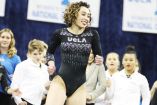 Katelyn Ohashi no permitió que las lesiones terminaran con su carrera. Tras un paso al costado, retomó el camino y ahora tiene el mundo a sus pies con esta rutina (Foto: @uclagymnastics)