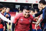 Salcido llegó esta semana a Veracruz y ya se integró al trabajo. El próximo lunes podría debutar ante el Guadalajara (Fotos: @ClubTiburones)