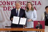 López Obrador firma convenio con ONU por termoeléctrica en Morelos