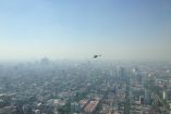 Vista aérea de la ciudad de México captada por Carlos Galván 