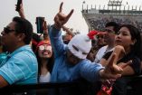 La Secretaria de Seguridad Ciudadana capitalina reportó que por segundo día se desarrolla con tranquilidad y sin incidentes el concierto musical Vive Latino 2019. – Foto: Cuartoscuro