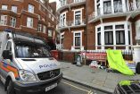 Assange fue desalojado de la Embajada de Ecuador en Londres, donde pasó los últimos seis años / Foto: AP