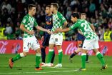 Con la derrota, el Betis cae a la novena posición de la tabla con 43 unidades, en su próximo encuentro visitará al Levante. (EFE)