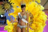 Fatimih Dávila Sosa fue coronada Miss Uruguay en 2006. Foto AP