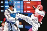 María Espinoza mostró su calidad camino a la final al vencer en semifinales a la turca Nafia Kus. Foto: Tomada de www.worldtaekwondo.org