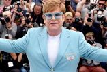 Elton John caminó por la alfombra roja de Cannes. Foto tomada de Instagram: @rocketmanmovie