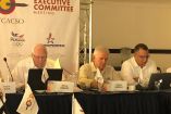 Carlos Padilla Becerra estuvo presente en Panamá representando al Comité Olímpico Mexicano. Foto tomada de Twitter: @COM_Mexico