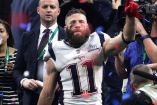 Edelman tuvo 74 recepciones, 850 yardas y seis anotaciones la temporada anterior. Foto tomada de Twitter: @Edelman11