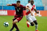 Venezuela y Perú sumaron un punto en el Grupo A que comparten con Brasil y Bolivia. Foto: EFE