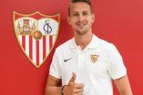 Luuk de Jong registró 28 anotaciones la pasada temporada en la Liga de Holanda. Foto de Twitter: @SevillaFC