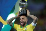 Dani Alves conquistó su segunda Copa América con la Selección de Brasil. Foto: Reuters