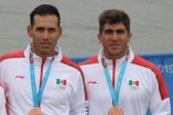 Figueroa y Fuentes ganaron la tercera medalla de bronce para México en esta disciplina en Lima 2019. (@CONADE)