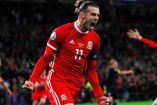 Gareth Bale evitó la caída de su selección en Cardiff. Foto: Reuters