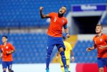 Chile deja atrás una pésima racha de siete partidos seguidos sin ganar. (EFE)