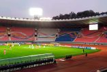 Corea del Norte y Corea del Sur se enfrentaron en el estadio Kim Il-sung sin acceso al público ni emisión en directo (Fotos: AP)