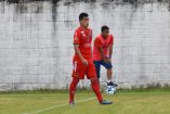 El mediocampista Iván Santillán, dentro de los jugadores que vieron acción con el equipo Sub 20
