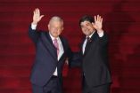 Este lunes, el presidente de México, Andrés Manuel López Obrador, recibió en visita oficial a su homólogo de Costa Rica, Carlos Andrés Alvarado Quesada. Foto: Especial