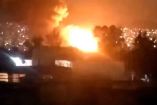 Incendio consume fábrica de pintura en Ecatepec