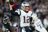 Tom Brady fue capturado seis veces en los últimos tres partidos. (Reuters)