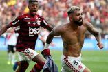 Gabigol dejó a un lado las cábalas y decidió tocar la Copa Libertadores antes de la final. (Reuters)