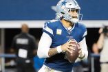 Dak Prescott tiene una prueba de fuego hoy en Foxboro. Fotos: AP