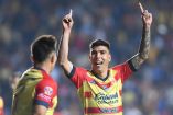 En tiempo de compensación, Mendoza firmó el gol del empate. (Mexsport)