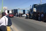 Se manifestaron en las inmediaciones de la base aérea de Santa Lucía para que sean incluidos en la edificación de la terminal aérea 
