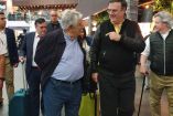 Marcelo Ebrard Casaubon dio la bienvenida al expresidente de Uruguay, José Mujica, quien visita México para participar en una serie de eventos. Foto: @m_ebrard