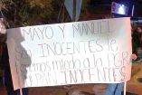 Durante dos días, vecinos, amigos y familiares de Mario y Manuel Hernández bloquearon una carretera para demandar justicia / Foto: Carlos Coria