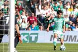 Diego Lainez volvió al cuadro titular del Real Betis tras 10 meses de ausencia. (Foto de Twitter: @RealBetis)