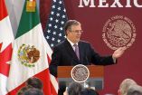 ‘Misión cumplida’: Ebrard previó a firma del T-MEC