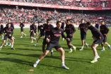 El entrenamiento en el Sánchez-Pizjuán contó con la presencia de más de 12 mil seguidores (Foto tomada de @SevillaFC)
