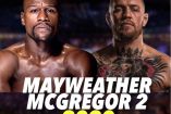 Mayweather noqueó en 10 episodios a McGregor en 2017. (@floydmayweather)