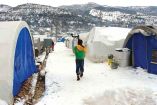 Frío extremo, nuevo calvario de los desplazados en Siria