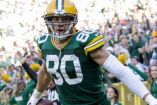 Jimmy Graham registró 96 recepciones, mil 83 yardas y cinco anotaciones con Green Bay. (AP)