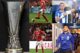 Los clubes portugueses cayeron en la fase de dieciseisavos de final en la Europa League 2020. (Fotos de Instagram: @uefa_official y fcporto; Fotos de Twitter: @SLBenfica).