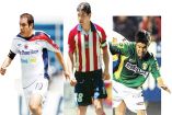 Cuauhtémoc fue el primer convocado de un equipo de la liga de plata a un Mundial. Jonny Magallón jugó 59 partidos en Segunda División antes de debutar con Chivas. En la campaña 2003-04, Oribe Peralta se curtió en la Primera A con el León / Fotos: Mexsport y Especial 