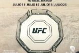 Los eventos del llamado "UFC Fight Island" se celebrarán el 11, 15, 18 y 25 de julio y serán transmitidos en vivo. (@UFCEspanol)