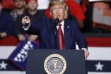 Celebra Trump primer gran mitin de campaña en tres meses