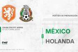 El partido se realizará en el estadio Johan Cruyff en Ámsterdam con el horario aún por confirmar. (@miseleccionmx)