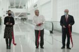 Inaugura López Obrador ampliación de la terminal 2 del AICM