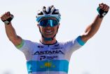 Alexey Lutsenko obtuvo su primera victoria de etapa en su quinto Tour de Francia tras ser el más fuerte de una fuga hacia el Mont Aigoual