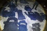 Aseguran uniformes de policía y equipo táctico en Guerrero