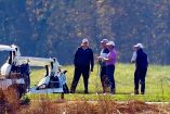 Donald Trump se encontraba en un campo de golf cuando se enteró que las proyecciones no lo favorecían.