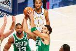 Jayson Tatum es el mejor encestador de los Celtics esta campaña / Foto: Reuters