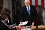 Anuncia Pence que no interferirá en certificación de Biden