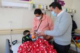 Los Reyes Magos enviaron regalos a los 130 infantes internos en el Hospital para el Niño del Instituto Materno Infantil del Estado de México. Foto: Especial