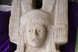 Arqueología, Estados, INAH, Estatua, Escultura, Descubrimiento, Hallazgo, Prehispánico, Figuras prehispánicas, Historia de México, La historia en Excélsior, Representación, Monolito, Azteca, Mexica, Olmeca, Deidad, Dios, Diosa