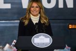 'La violencia nunca es la solución', dice Melania Trump en despedida